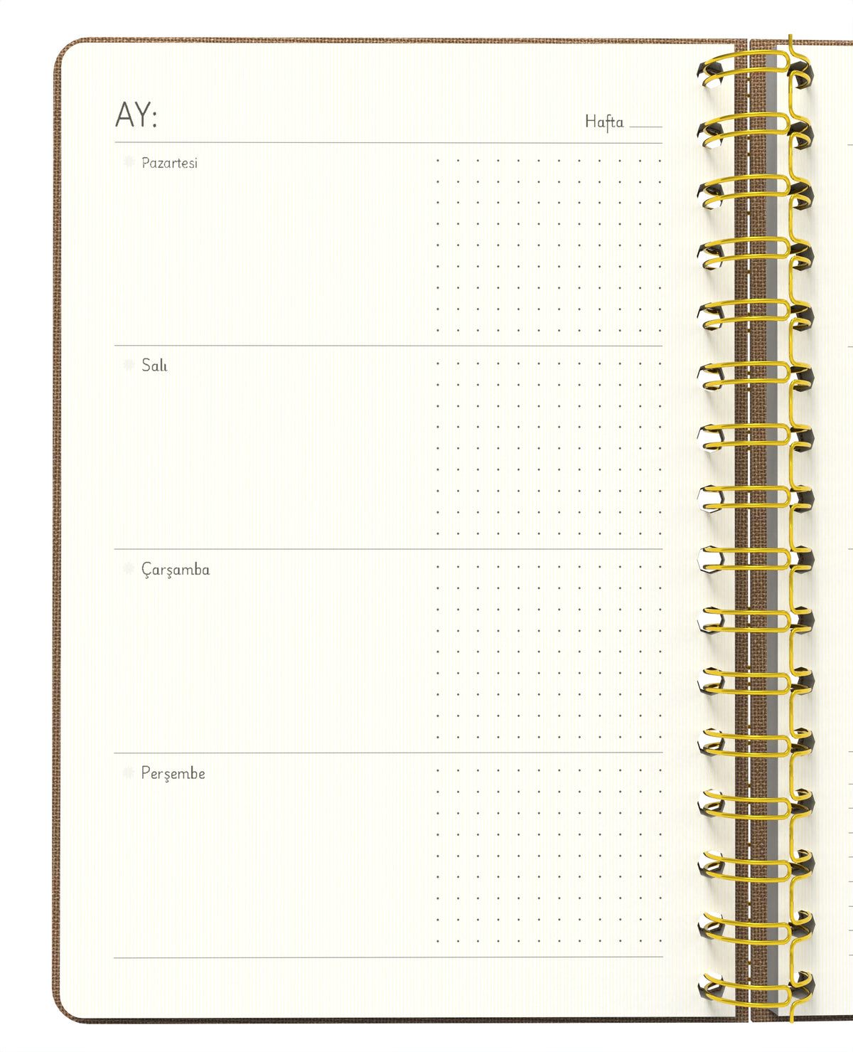Melimelek Planner Bej (Bez Ciltli) - Ceyda Düvenci - görünüm 3 / 4