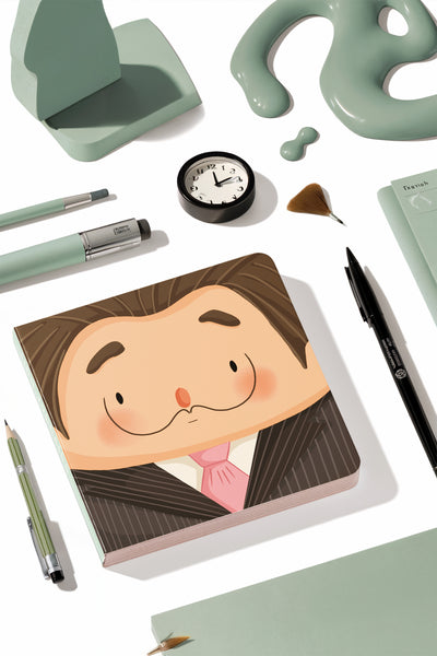 Melimelek Salvador Dali  Defter, 15x15 cm