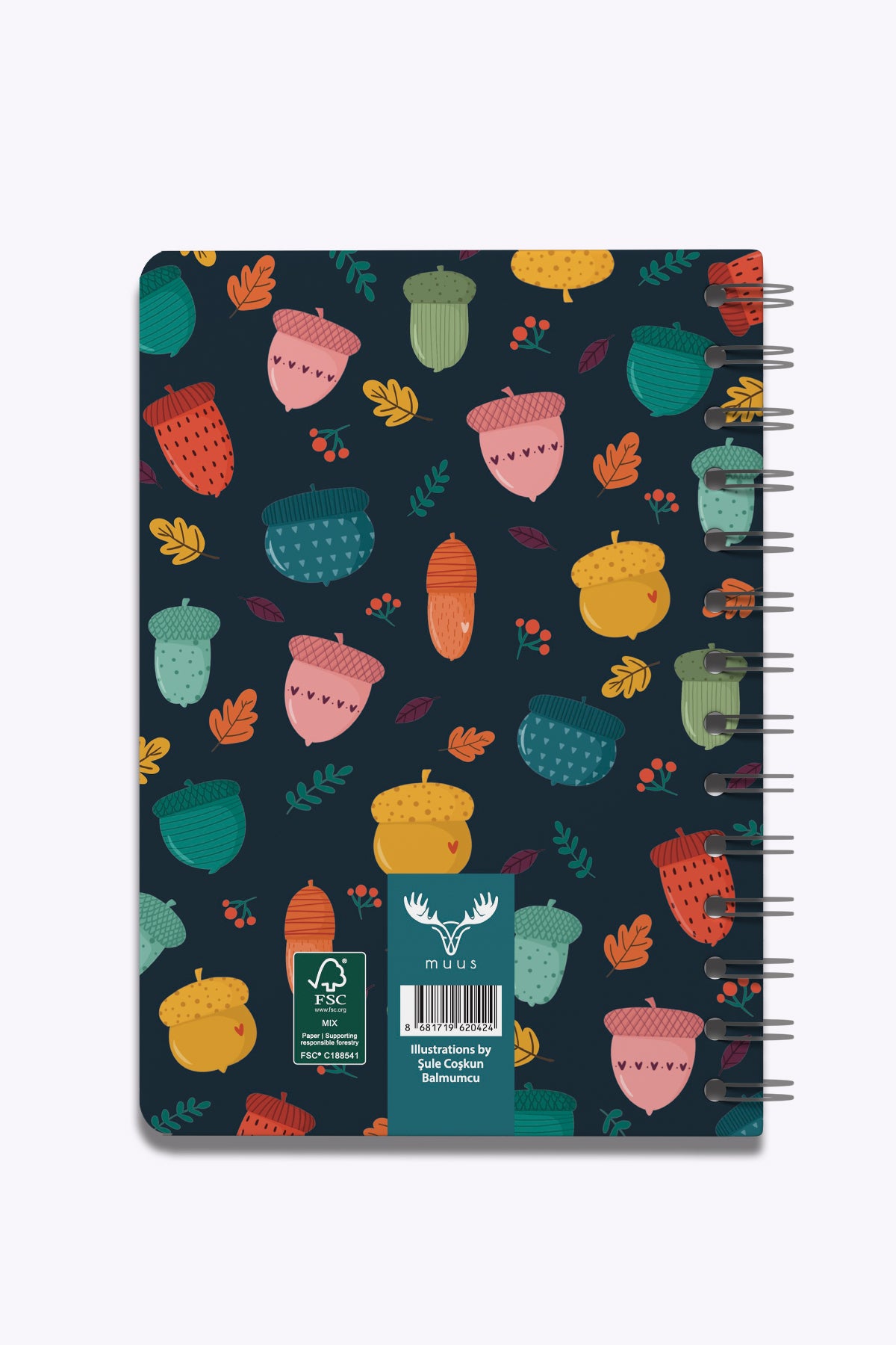 Muus muus acorns 12x16 FSC MIX CREDIT GFA-COC-007196 - görünüm 3 / 4