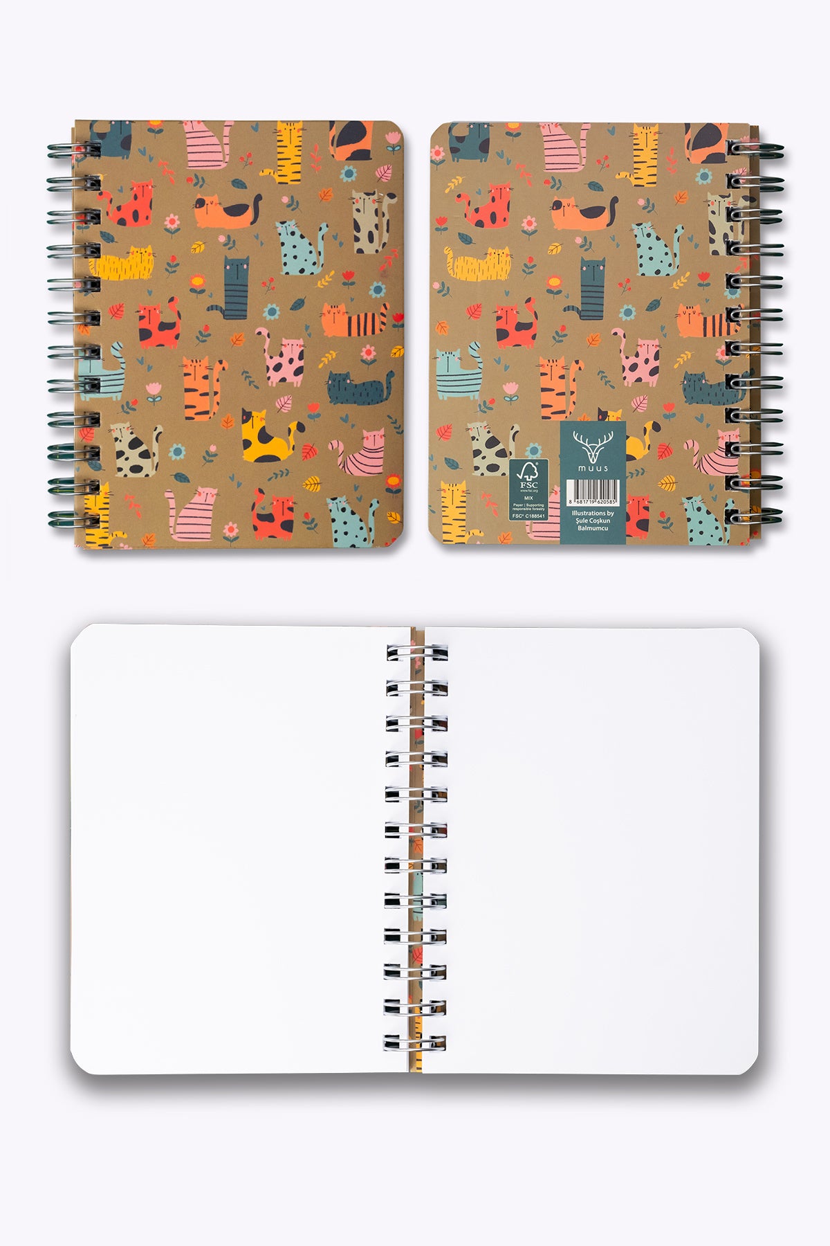 Muus cats 12x16 FSC MIX CREDIT GFA-COC-007196 - görünüm 4 / 4