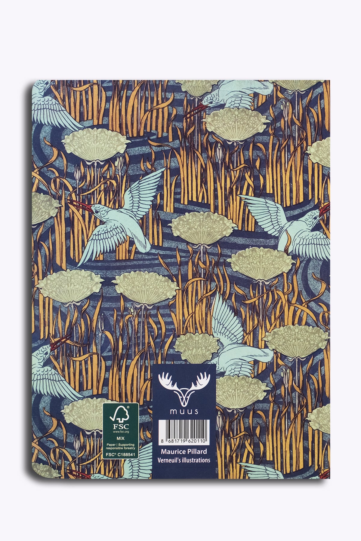 Muus Verneuil's birds 12x16 FSC MIX CREDIT GFA-COC-007196 - görünüm 5 / 5