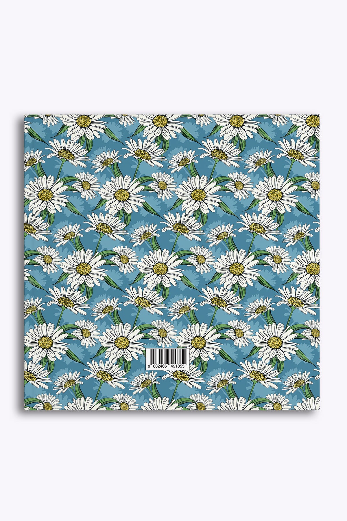 My Mia Art Beyaz Papatya  Kenar Baskılı Defter, 16x16 cm - görünüm 3 / 4