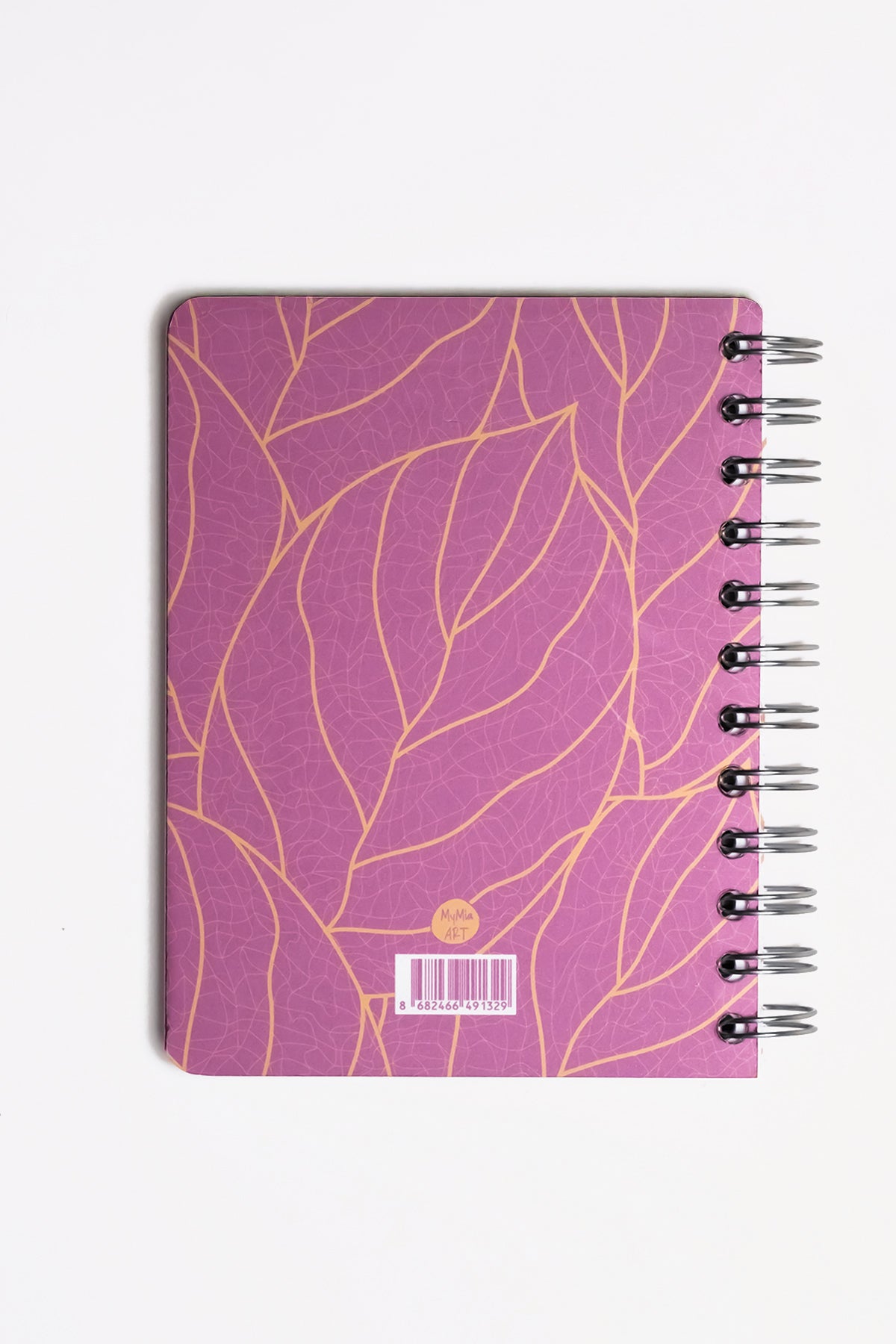 Fuşya Dal Spiralli Defter 12x17 - görünüm 3 / 6