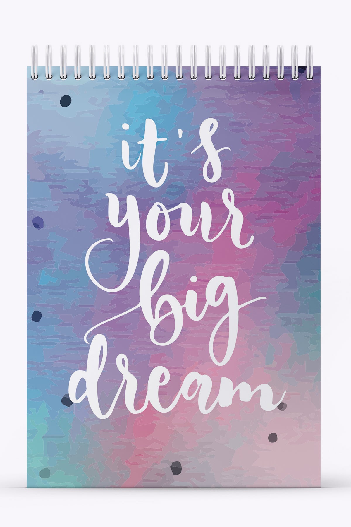 My Mia Art It's Your Big Dream  Sert Kapak Spiralli Bloknot, 12x17 cm - görünüm 1 / 5