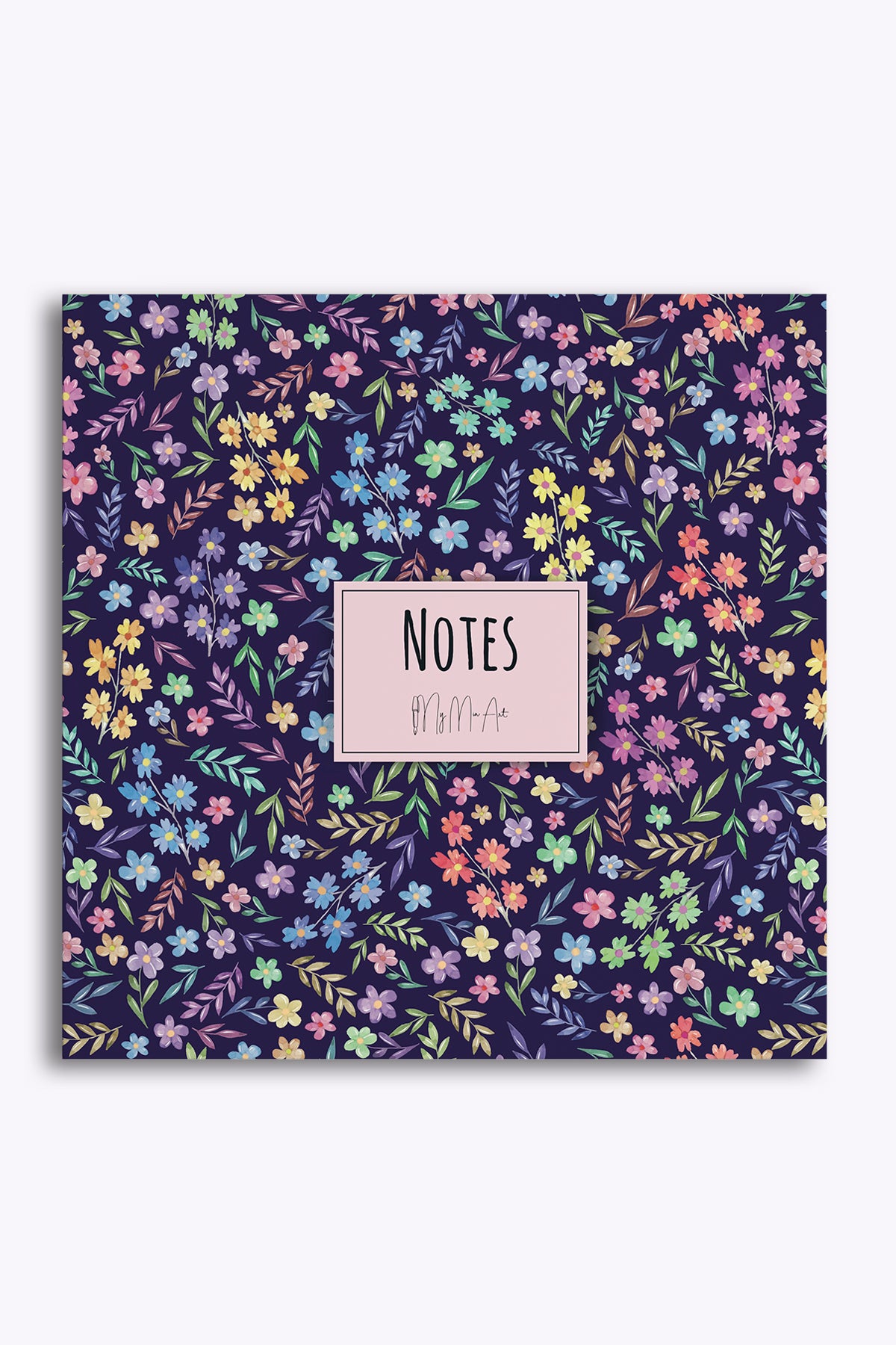 My Mia Art Kır Çiçeği  Kenar Baskılı Defter, 16x16 cm - görünüm 1 / 4