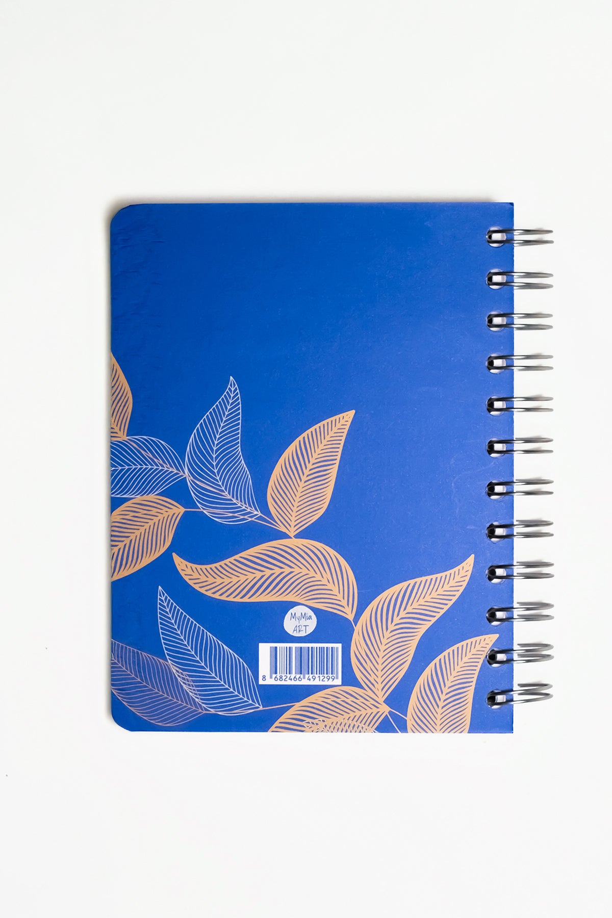 My Mia Art Mavi Yaprak Spiralli Defter 12x17 - görünüm 3 / 6