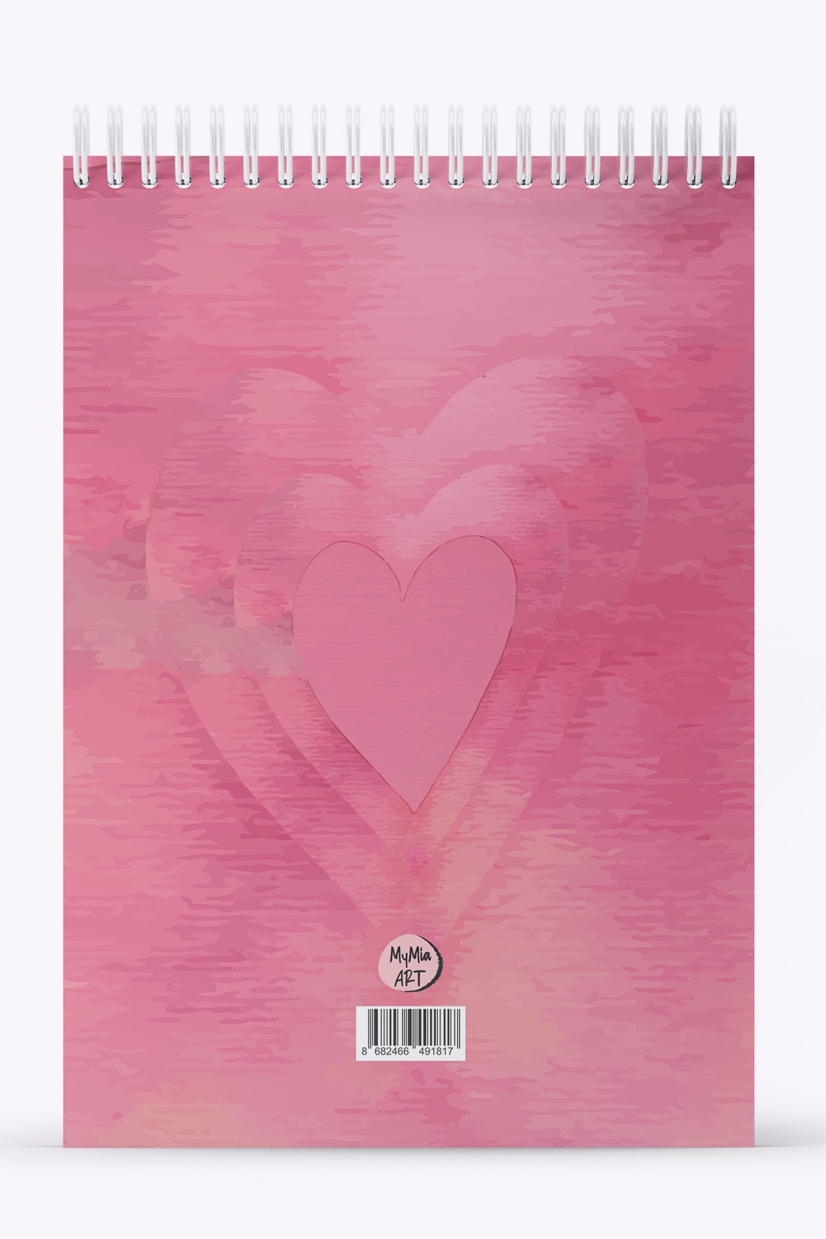 My Mia Art My Love  Sert Kapak Spiralli Bloknot, 12x17 cm - görünüm 3 / 5