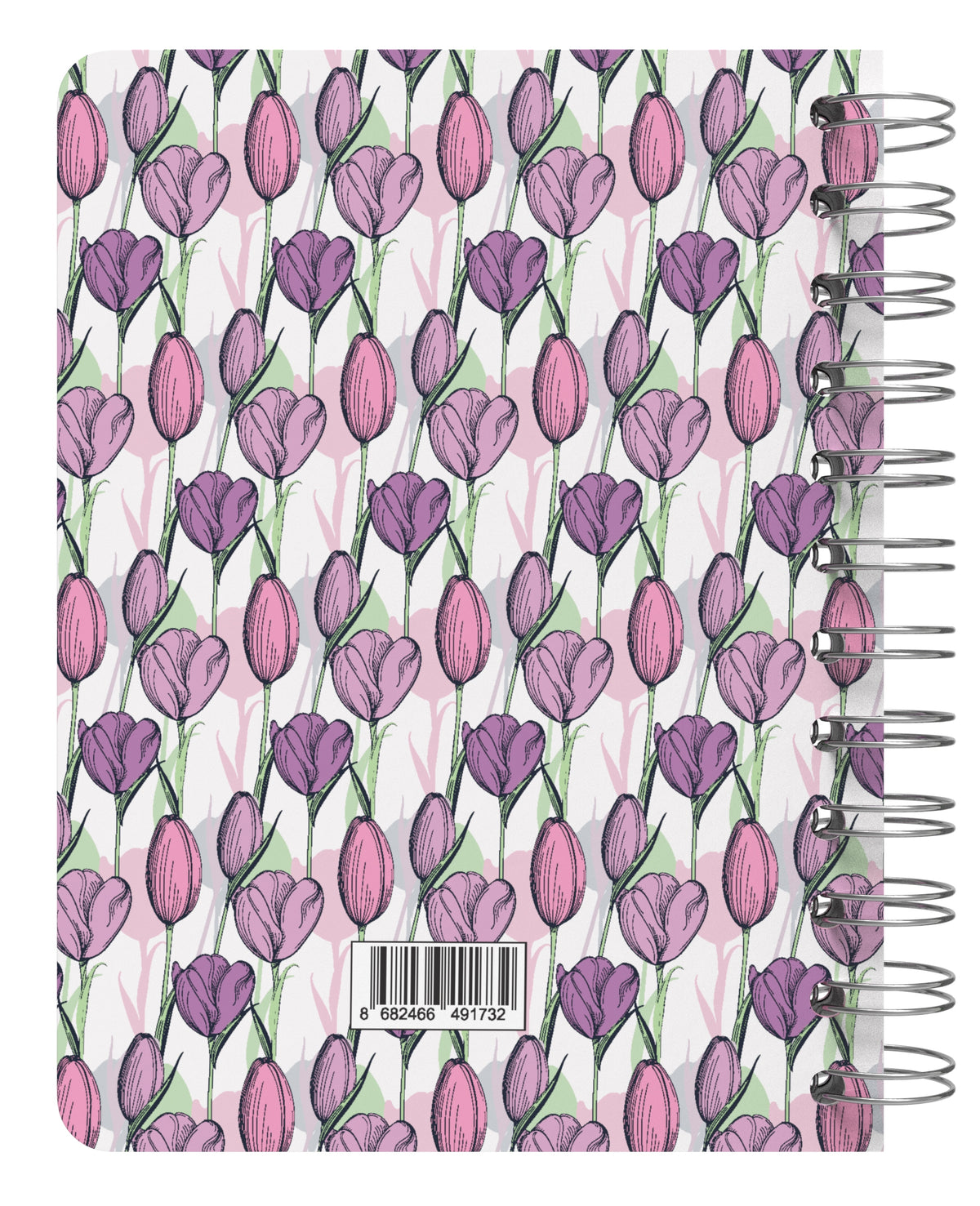 My Mia Art Starflower Tulip Mini Sert Kapaklı Spiralli Defter Set - görünüm 4 / 6