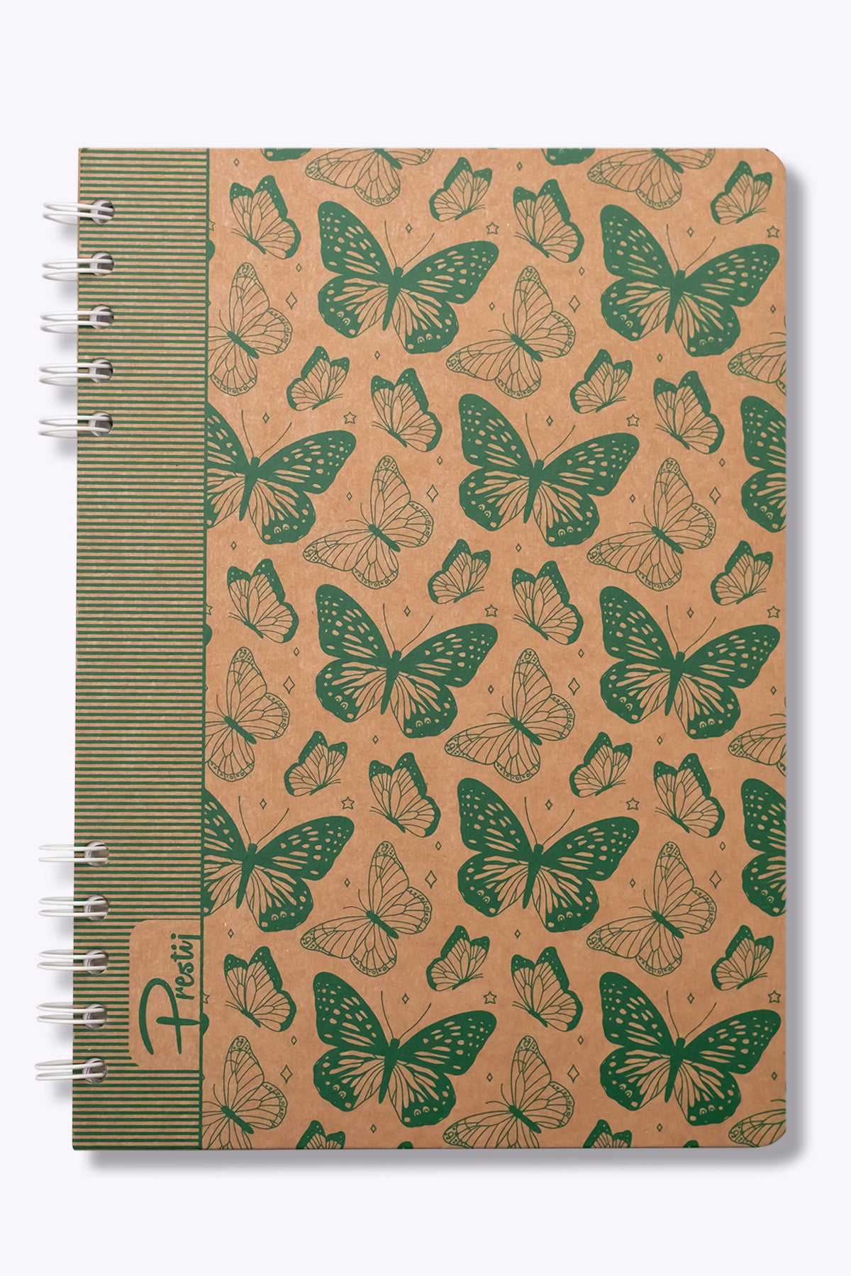 Prestij Butterfly Kraft Kareli Defter 17x24 - görünüm 2 / 4