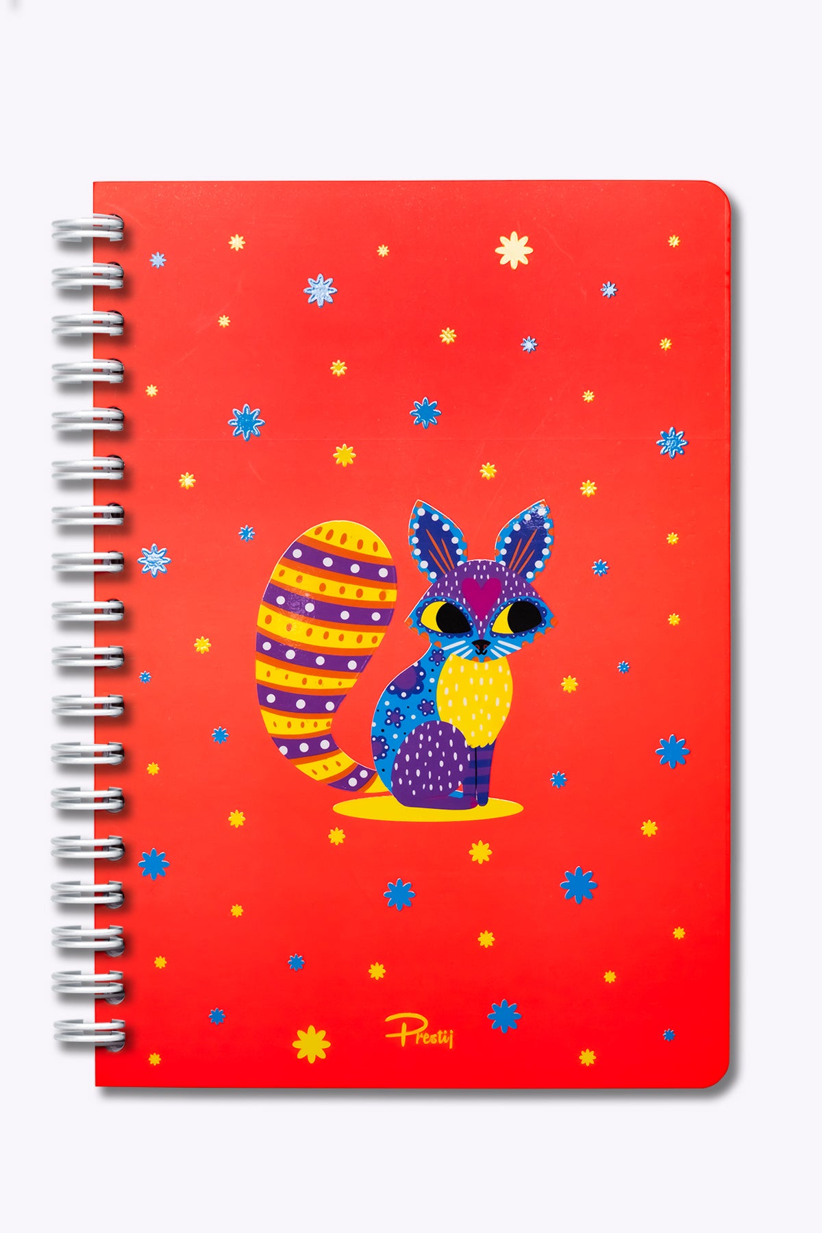Prestij Cute Rabbit Neon Turuncu Kareli Defter - görünüm 3 / 5