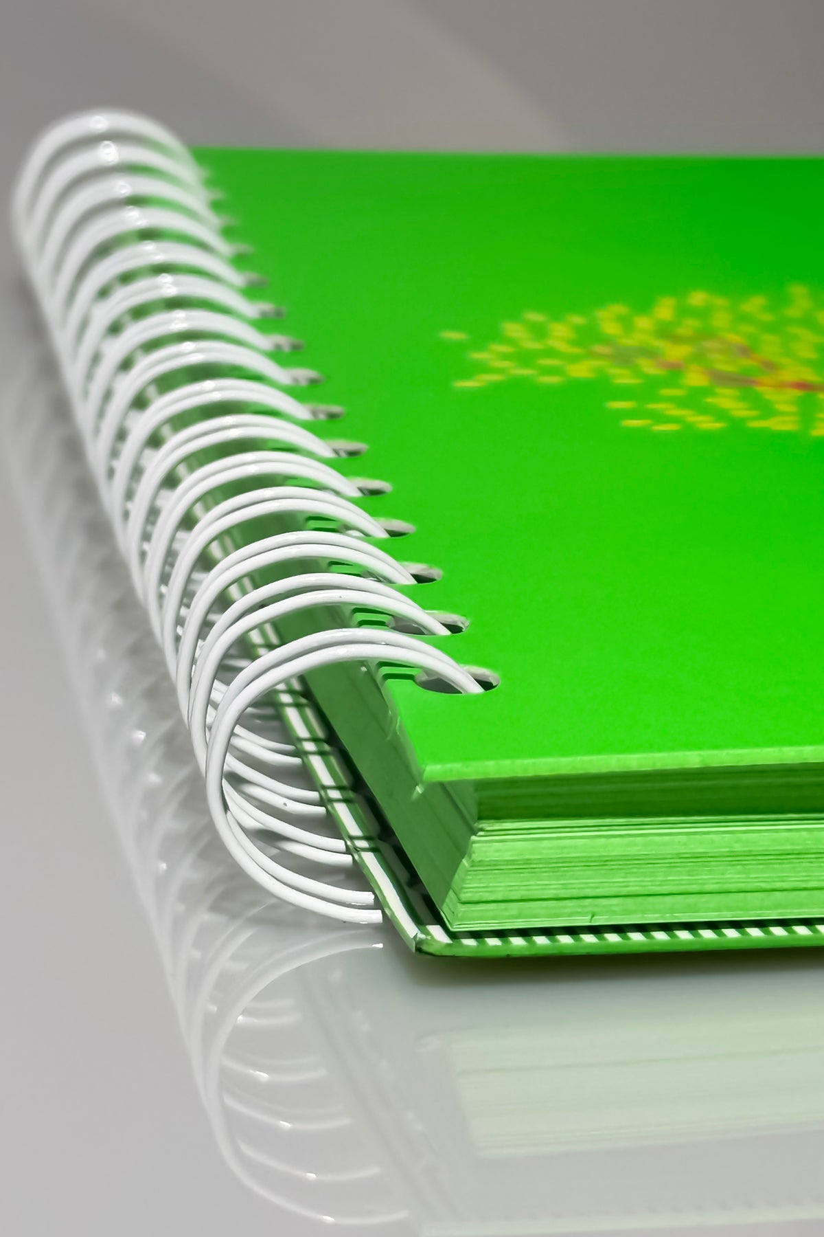 Prestij Hardwood Neon Spiralli Kareli Defter - görünüm 5 / 5