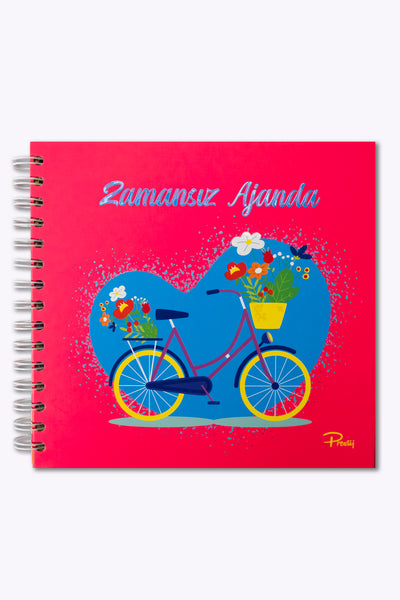 Prestij Neon Pembe Zamansız Ajanda