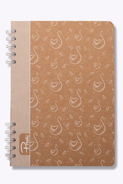 Prestij Swan Kraft Kareli Defter 17x24