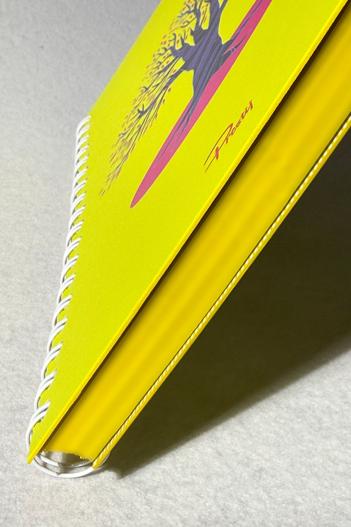 Prestij Tree Neon Sarı Kareli Defter 17x24 - görünüm 4 / 5