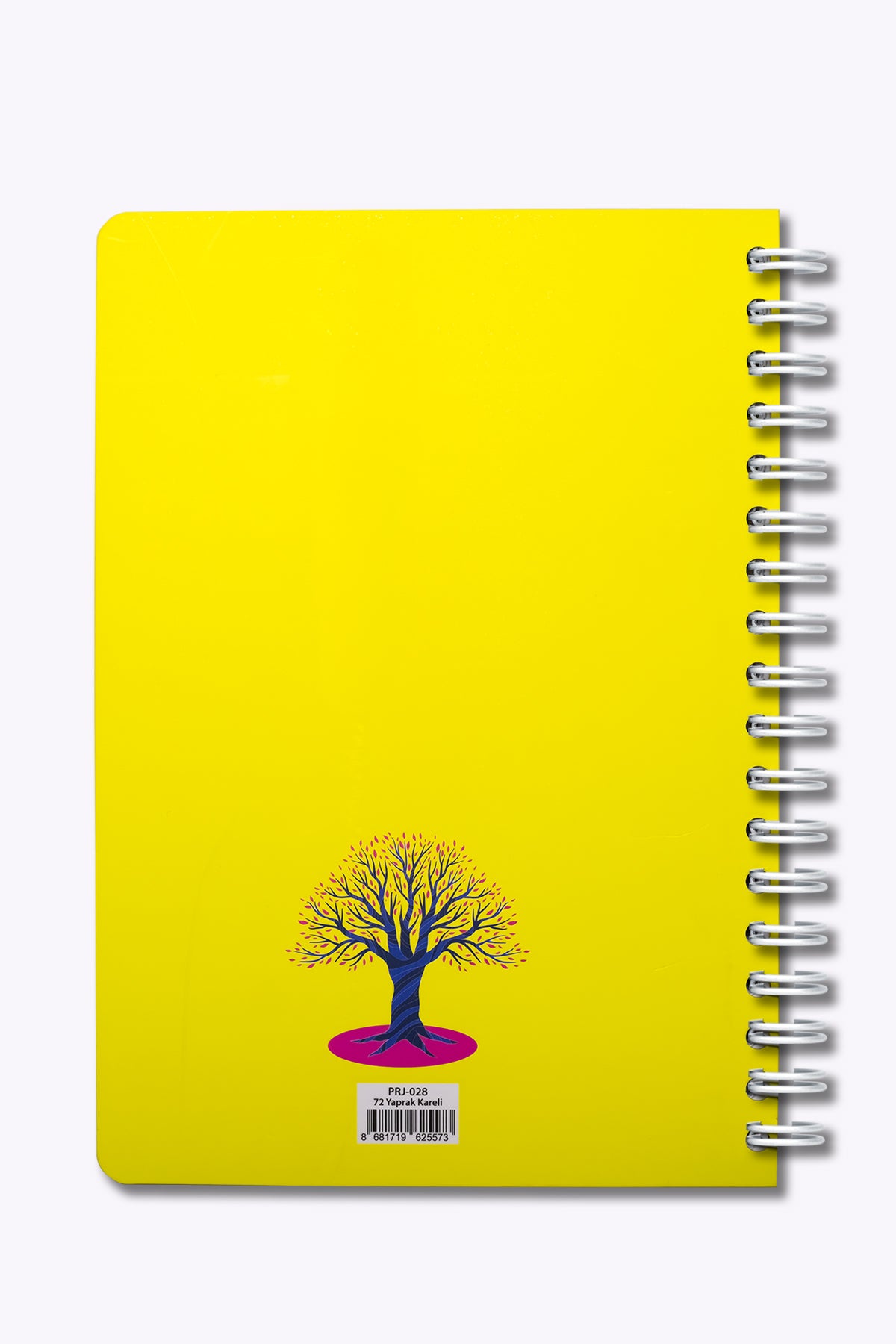 Prestij Tree Neon Sarı Kareli Defter 17x24 - görünüm 5 / 5