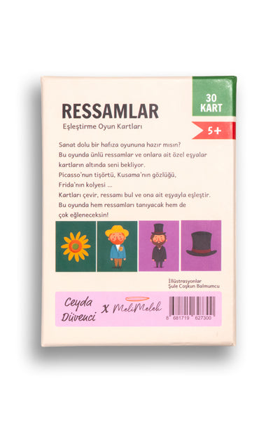 Melimelek Kutu Oyunu - Ressamlar (Ceyda Düvenci)