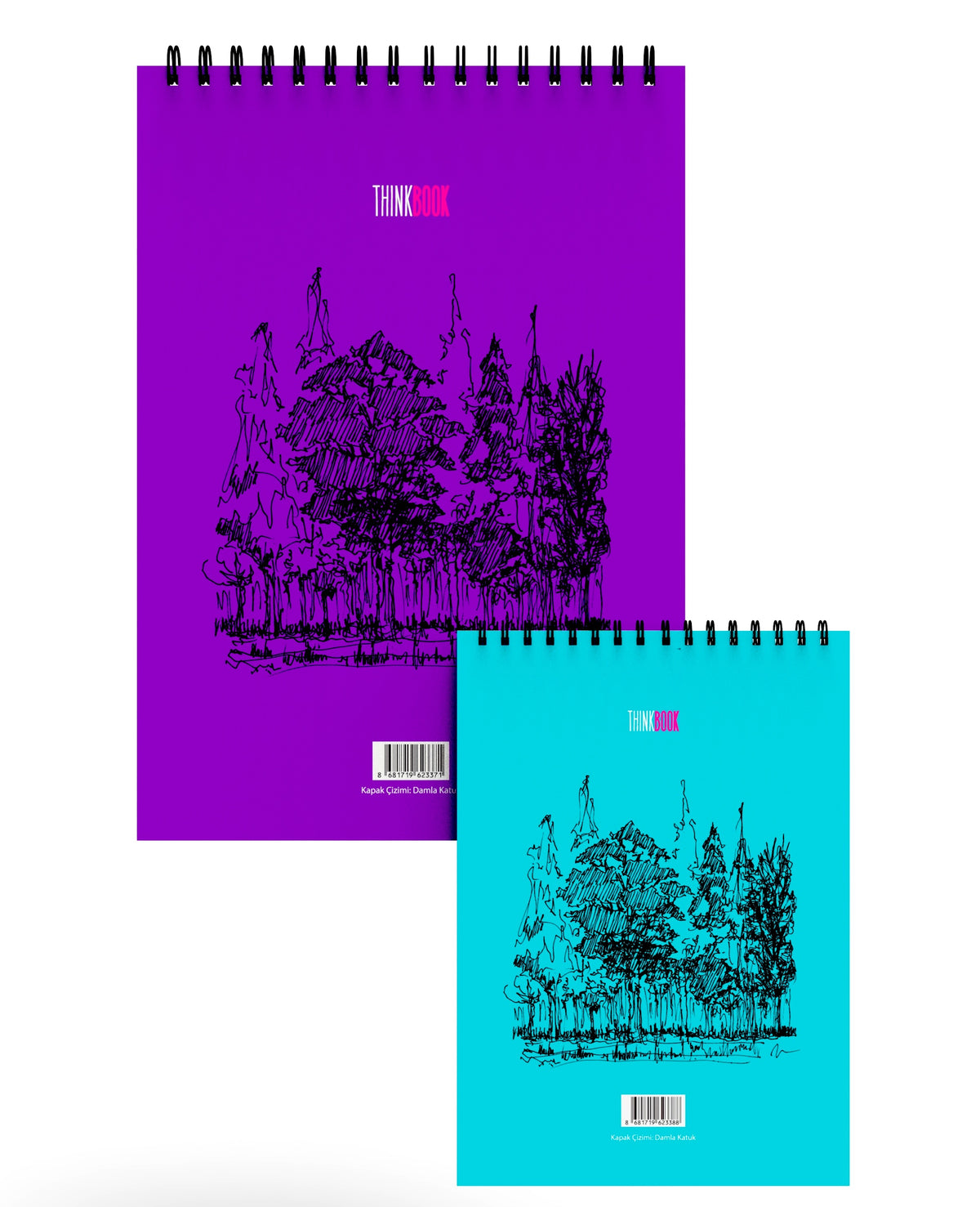 Thinkbook Eskiz A5, A4 Spiralli Defter 2'li Set - görünüm 7 / 7