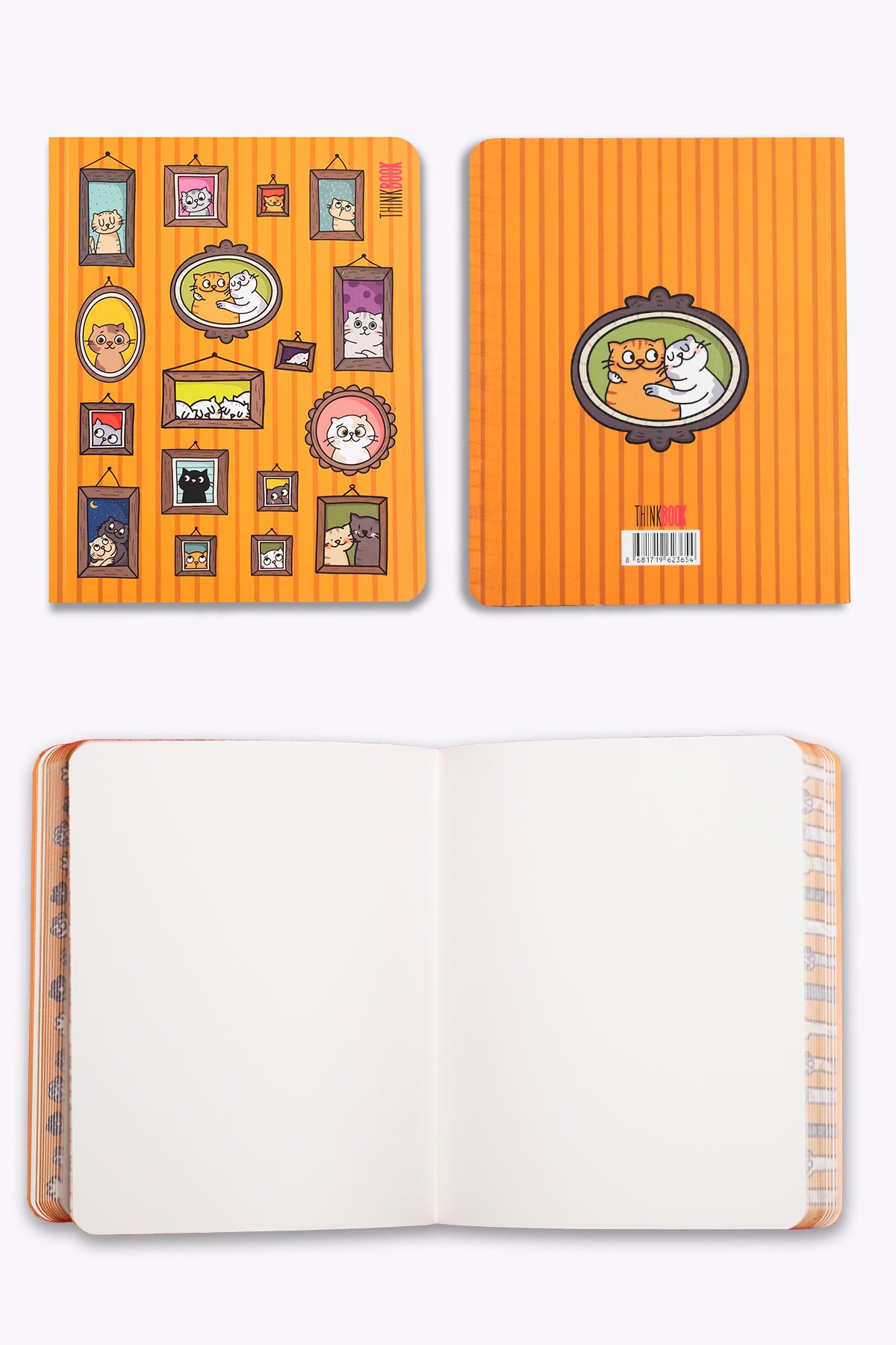 Thinkbook Family  Kenar Baskılı Defter, 14.5x18 cm - görünüm 3 / 4