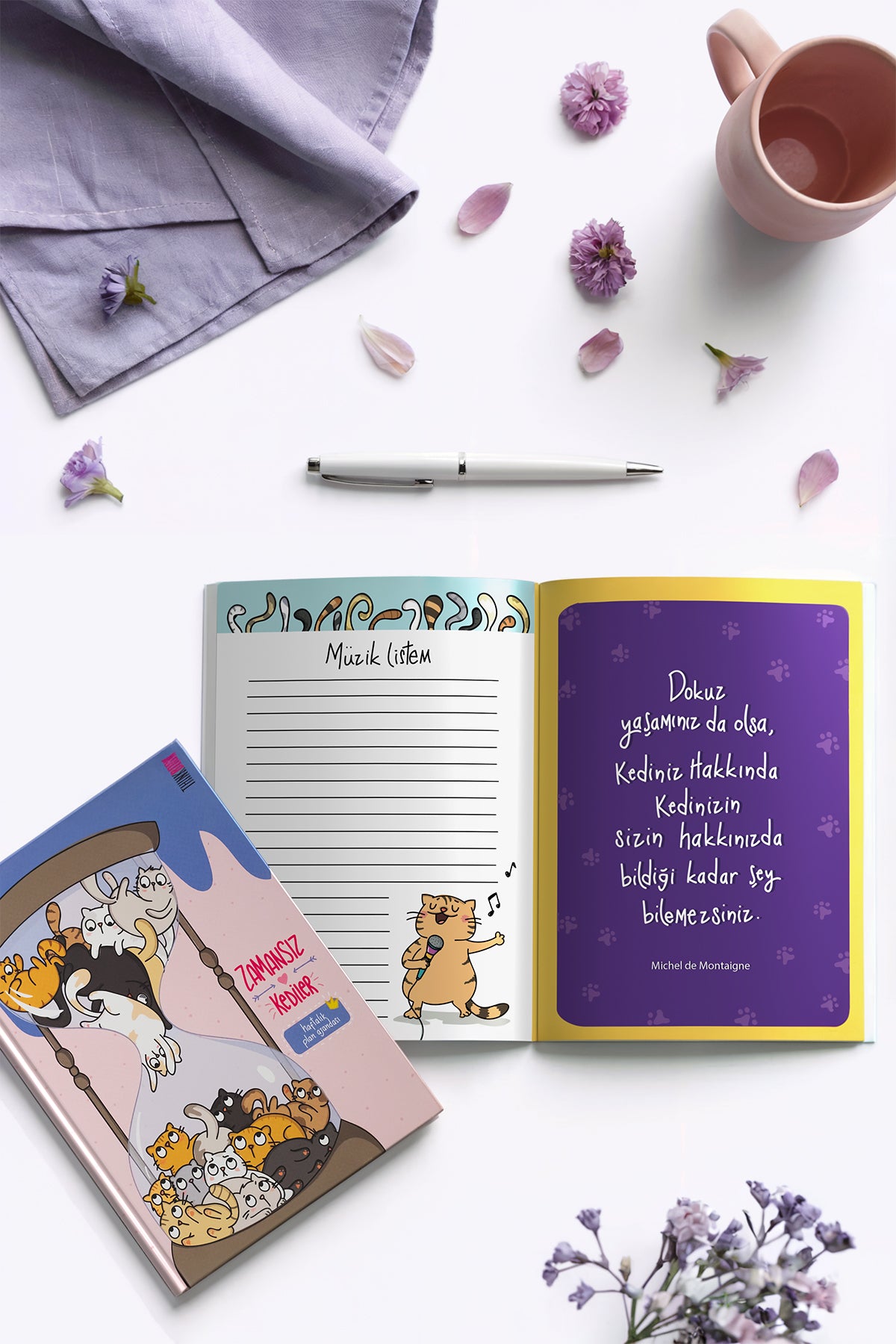 Thinkbook Kum Saati Zamansız Zamansız Ajanda, 15x21.5 cm - görünüm 2 / 6
