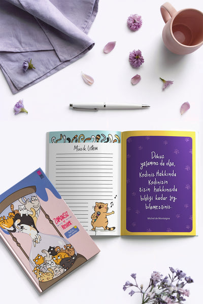 Thinkbook Kum Saati Zamansız Zamansız Ajanda, 15x21.5 cm