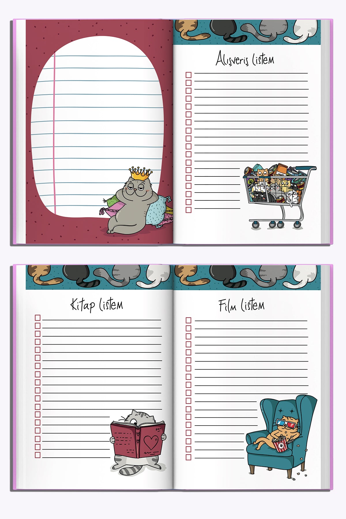 Thinkbook Kum Saati Zamansız Zamansız Ajanda, 15x21.5 cm - görünüm 6 / 6
