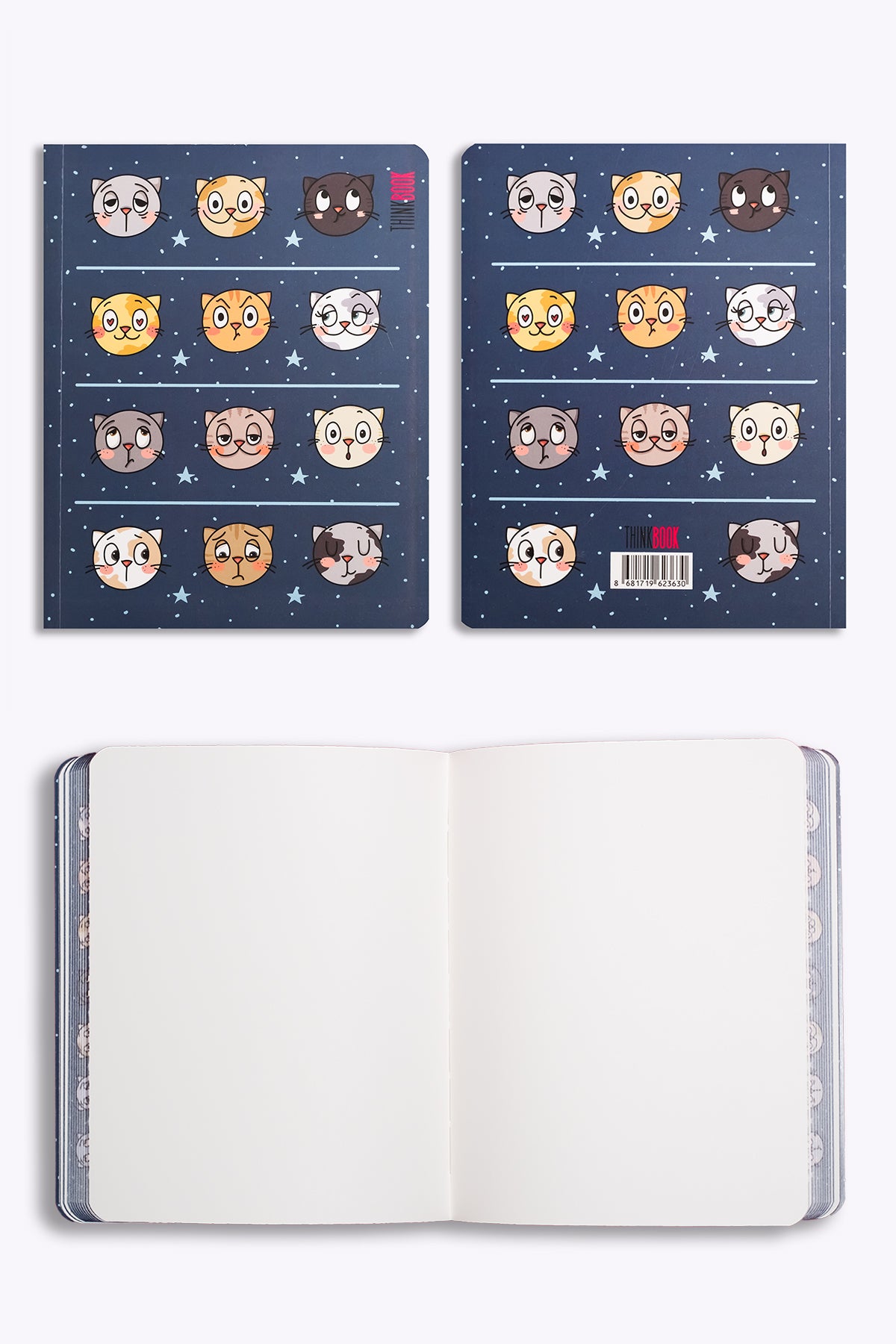 Thinkbook Mimes Kenar Baskılı Defter, 14.5x18 cm - görünüm 4 / 5