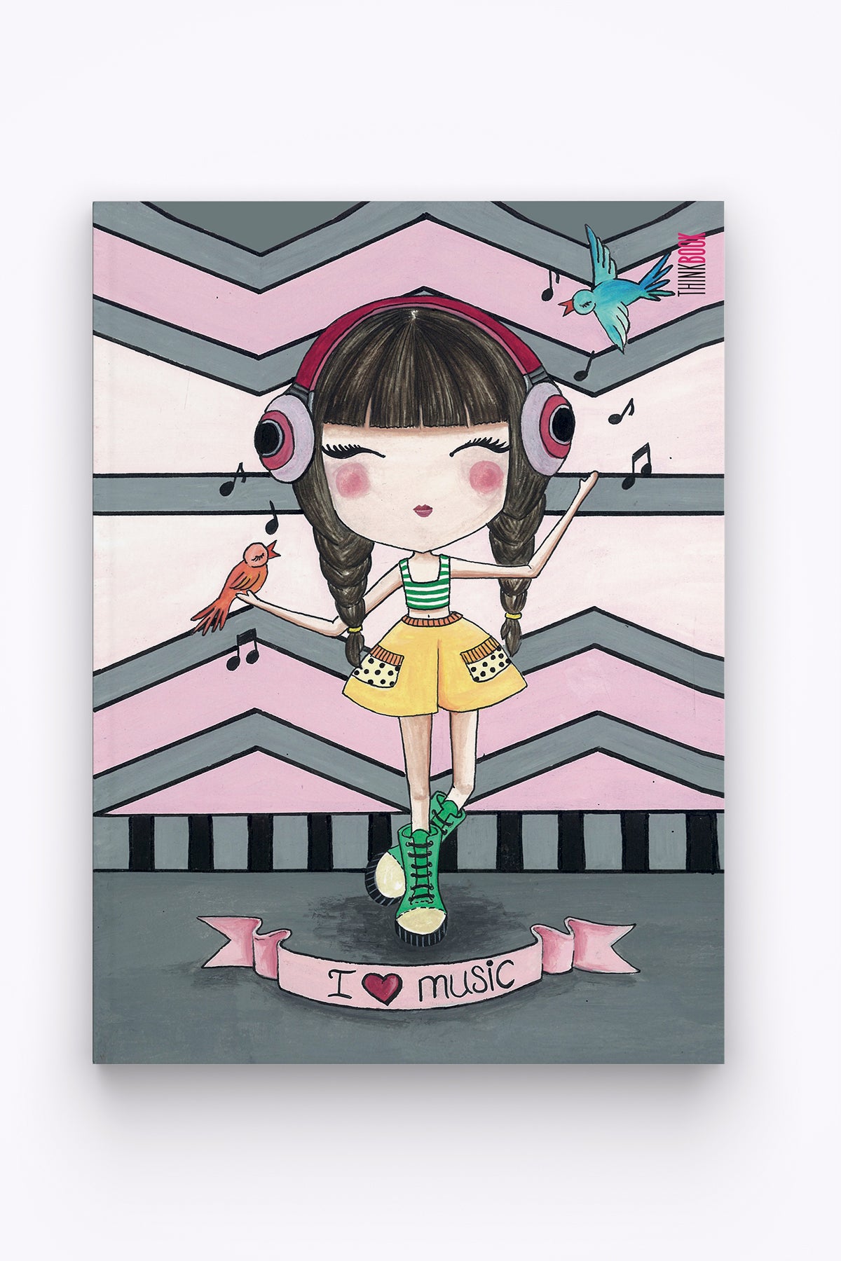 Thinkbook Pörsi Alya Sert Kapak Defter, 14x20 cm - görünüm 1 / 4