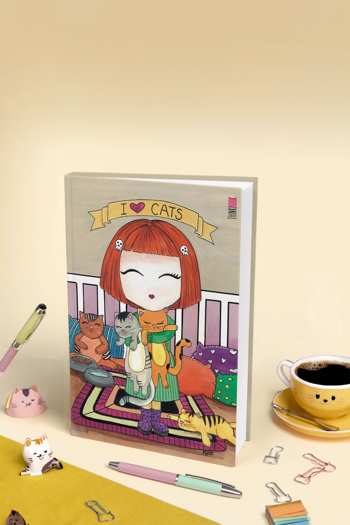 Thinkbook Pörsi Spica Sert Kapak Defter, 14x20 cm - görünüm 2 / 4