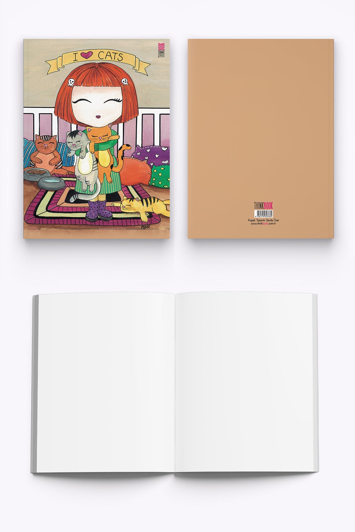 Thinkbook Pörsi Spica Sert Kapak Defter, 14x20 cm - görünüm 4 / 4