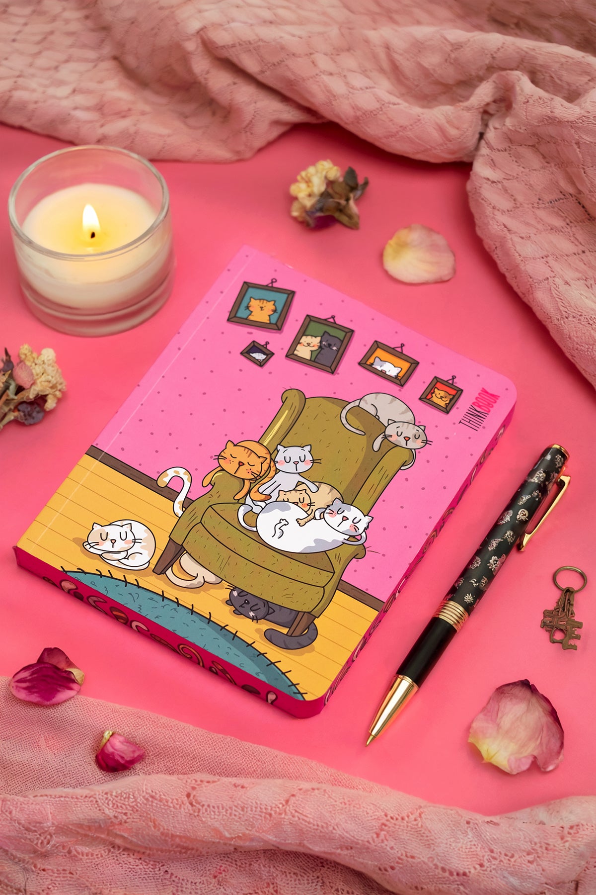 Thinkbook Sleepyheads Kenar Baskılı Defter, 14.5x18 cm - görünüm 1 / 5