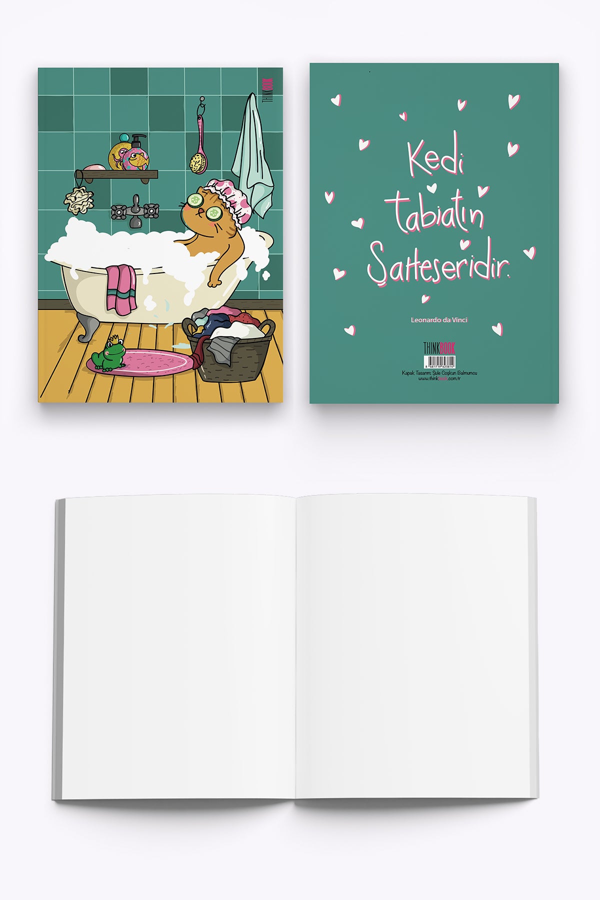 Thinkbook Şuşu Alfa Sert Kapak Defter, 14x20 cm - görünüm 4 / 4