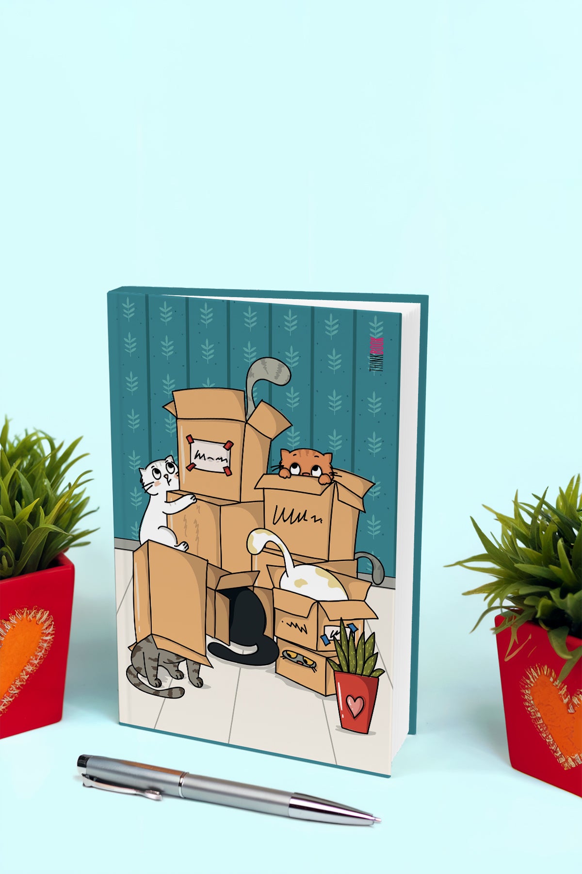 Thinkbook Şuşu Gama Sert Kapak Defter, 14x20 cm - görünüm 2 / 4