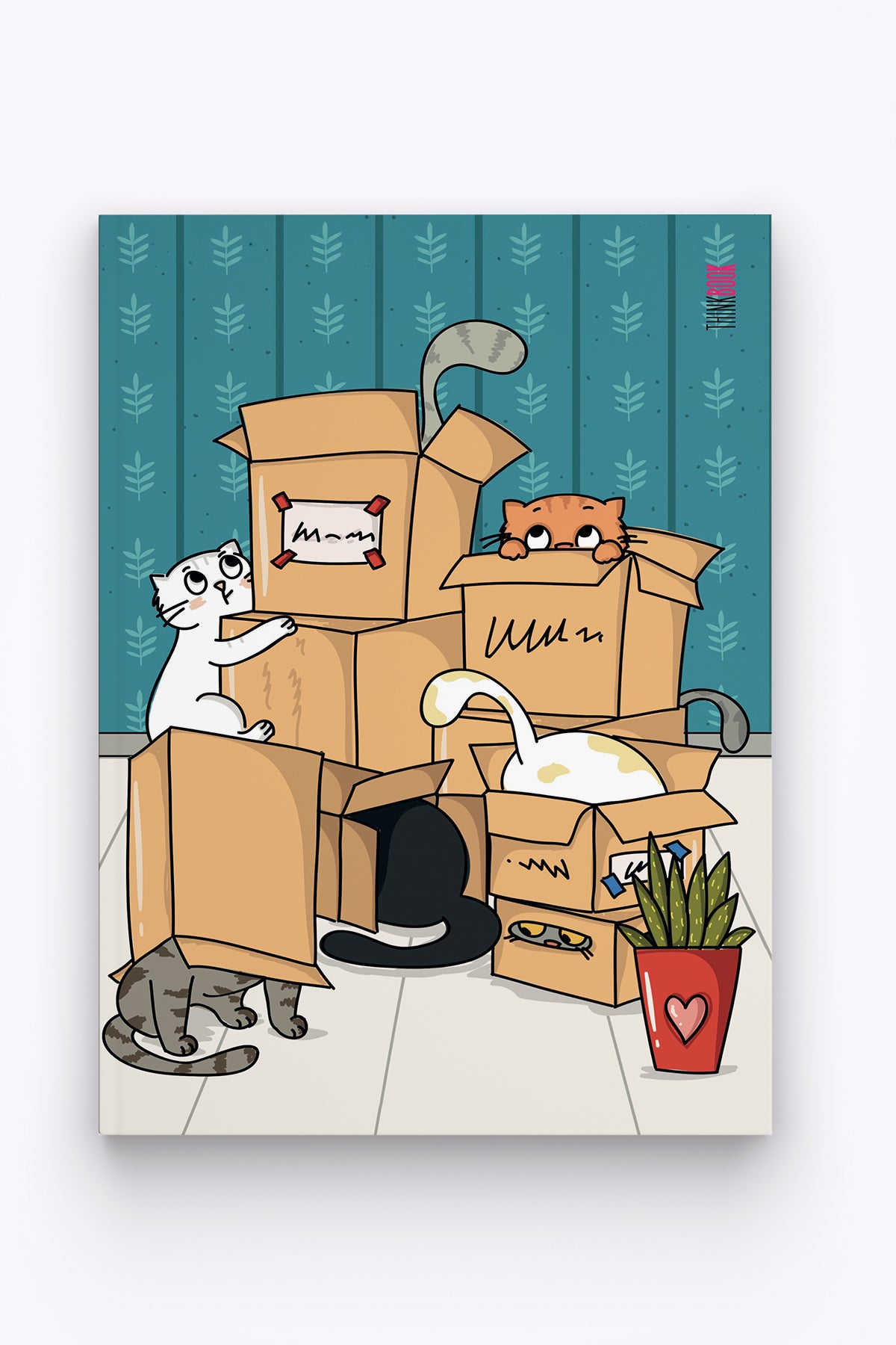 Thinkbook Şuşu Gama Sert Kapak Defter, 14x20 cm - görünüm 1 / 4