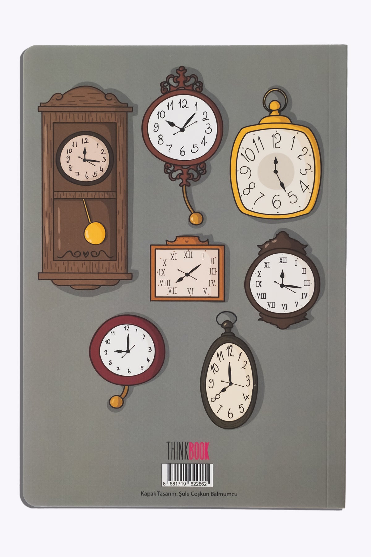 Thinkbook Zamansız Kedi Saatler Zamansız Ajanda, 15x21.5 cm - görünüm 4 / 6